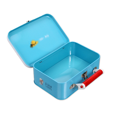 rectangular tin lunch box